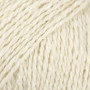 Drops Mjuk Tweed Garn Unicolor 01 Off White