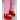 Rosy Toes by DROPS Design - Tofflor Virk-mönster strl. 1/3 mdr - 3/4 år