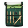 KnitPro Bamboo Ändstickor-set Bambu 60-80-100 cm 3-5 mm 5 storlekar Startset