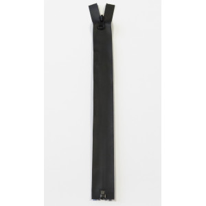 Cose Spiral Zipper Delbar Vind-/Vattenavvisande Svart 6mm - 70cm