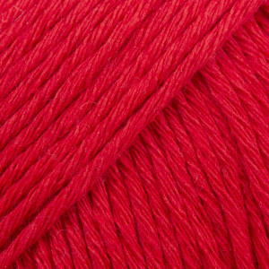 Drops Cotton Light Garn Unicolor 32 Röd