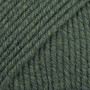 Drops Cotton Merino Garn Unicolor 22 Mörk Grön
