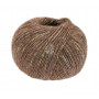 Lana Grossa Ecopuno Tweed Garn Garn 302 Brun