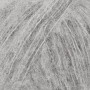 Drops Brushed Alpaca Silk Garn Unicolor 02 Ljus grå
