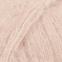 Drops Borstad Alpacka Silke Garn Unicolor 20 Rosa Sand