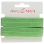Infinity Hearts Vikresår 20mm 549 Ljusgrön - 5m