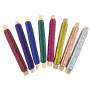 Playbox Metalltråd/Metallwire 8 farver 0,5mm 50m - 8 st