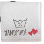 Label Vask 30 Grader Handmade Vit - 1 st