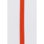 Passpoalband i Metermått Polyester/Bomull 510 Mörk Orange 8mm - 50cm