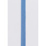 Passpoalband i Metermått Polyester/Bomull 303 Mellanblå 8mm - 50cm