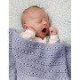 Sleepyhead by DROPS Design - Baby Filt Virkmönster 66-80 cm