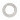 Infinity Hearts O-ring med Öppning Mässing Silver Ø18mm - 5 st