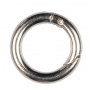 Infinity Hearts O-ring med Öppning Mässing Silver Ø20mm - 5 st