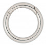 Infinity Hearts O-ring med Öppning Messing Silver Ø38mm - 5 st