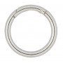 Infinity Hearts O-ring med Öppning Mässing Silver Ø40mm - 5 st