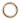 Infinity Hearts O-ring med Öppning Mässing Ljus Guld Ø23,5mm - 5 st