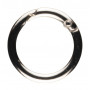 Infinity Hearts O-ring med Öppning Mässing Silver Ø30mm - 5 st