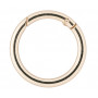 Infinity Hearts O-ring med Öppning Mässing Ljus Guld Ø37,6mm - 5 st