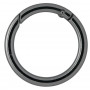 Infinity Hearts O-ring med Öppning Mässing Gunmetal Ø37,6mm - 5 st