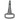 Infinity Hearts Karbinhake med D-ring Mässing Gunmetal 50mm - 1 st