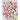 Infinity Hearts Knapper i Plastboks 2-Huls Runde Plastik Ass. Farver 8mm - 200 stk