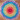 Rund Regnbågefilt av Rito Krea - Filt Virkmönster 102 cm
