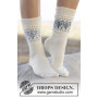 Nordic Summer Socks by DROPS Design - Sockor Stick-mönster str. 35/37 - 41/43