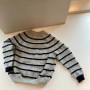 Charme Sweater från Knit by Nees - Garnnystan till Charme Sweater Storlek 0 månader - 4 år