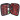 Infinity Hearts ALUX Utbytbara Ändstickorset Deluxe Aluminium Röd 60-150cm 3-10mm - 12 storlekar