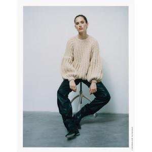 Lala Berlin Lovely Cotton Raglan Sweater av Lana Grossa – Raglan Sweater Stickmönster Strl. 36 – 40