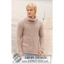 Jakob by DROPS Design - Sweater Stick-mönster strl. S - XXXL