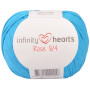 Infinity Hearts Rose 8/4 Garnpaket Unicolor 125 Turkos - 20 st.