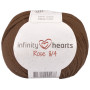 Infinity Hearts Rose 8/4 Garnpaket Unicolor 219 Brun - 20 st.