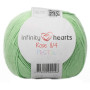 Infinity Hearts Rose Pastell P4 Grön