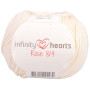 Infinity Hearts Rose 8/4 Garnpaket Unicolor 172 Natur - 20 st.