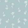 Bomullspoplin Blommor 150cm 040 - 50 cm