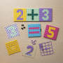 Siffror och bokstäver i Pixelhobby av Rito Krea - pärlmönster bokstäver - 48 st.