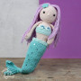 Gör det själv/DIY set Milou Mermaid Virkning