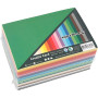 Creativ Kartong, assorterade färger, A6, 105x148 mm, 180 g, 300 ass. ark/ 1 förp.