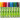 Glas- och Porslinstusch, mixade färger, spets 2-4 mm, semi opaque, 72 st./ 72 förp.