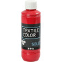 Textile Solid, röd, täckande, 250 ml/ 1 flaska