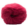 Kremke Soul Wool Baby Silk Fluffy Unicolor 2996 Varm röd
