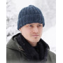 Icebound Hat by DROPS Design - Mössa Stickmönster str. S/M - L/XL