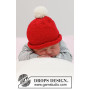 Itsy Bitsy Santa by DROPS Design - Baby Tomteluva Stickmönster str. Prematur -3/4 år