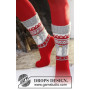 Angel Feet by DROPS Design - Sockor Stick-mönster str. 32/34 - 41/43