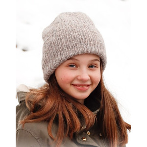 Winter Smiles Hat by DROPS Design - mössa stickmönster strl. 2 - 12 år