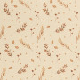 Bomullsjersey Print Fabric 150cm Leaves 51 - 50cm