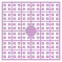 Pixelhobby Midi Pärlor 523 Ljus Lila 2x2mm - 140 pixels