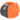 Lana Grossa Cool Wool Garn 6526 Neonorange / Soft Orange