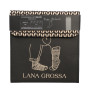 Lana Grossa Deluxe rostfritt stål 15 cm 2,25-3,5 mm 4 storlekar Svart fodral